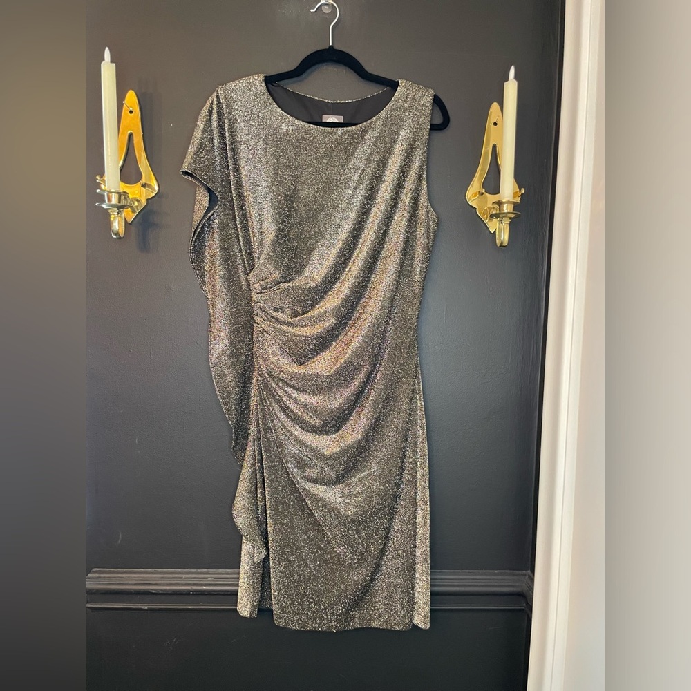 Shimmering Metalic Party Dress